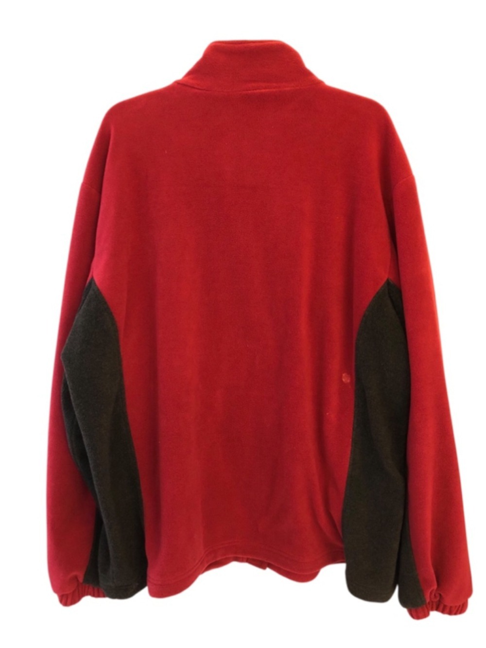 Size XL NFL Washington Redskins Zip Fleece Jacket Vintage Historic Retired Logo - Picture 2 of 12